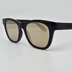 Swatch SEE07WMB001 The Eyes of Jay Black Frame Gold Mirror Lens Sunglasses 51mm